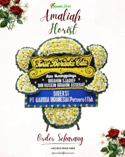 Papan Bunga Duka di Purirano